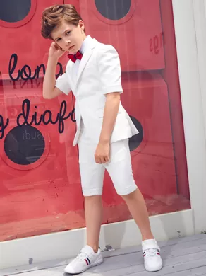 SHORT-SLEEVED SUIT SET YL0001