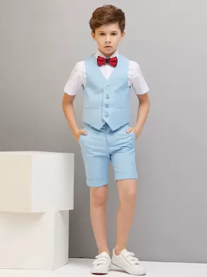 SHORT-SLEEVED SUIT SET YL225B