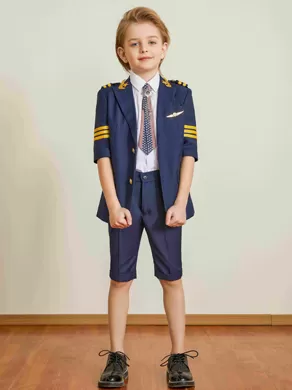 SHORT-SLEEVED SUIT SET ZL5082D