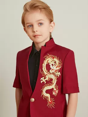 SHORT-SLEEVED SUIT SET ZL5085D