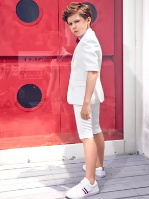 SHORT-SLEEVED SUIT SET ZL701