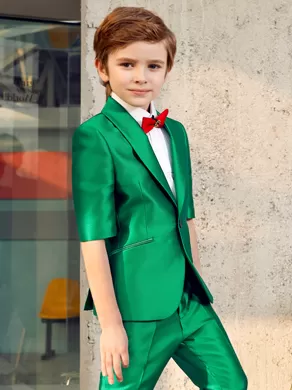 SHORT-SLEEVED SUIT SET ZL904D Green