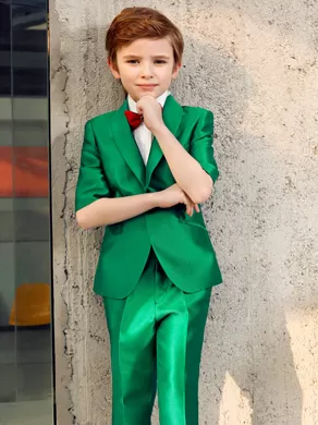 SHORT-SLEEVED SUIT SET ZL904D Green