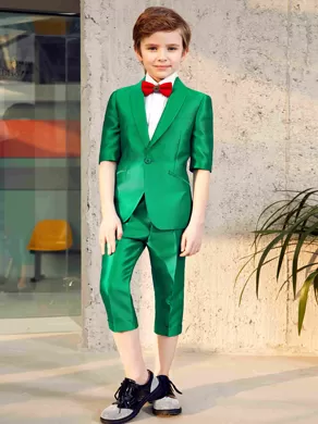 SHORT-SLEEVED SUIT SET ZL904D Green