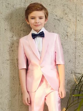 SHORT-SLEEVED SUIT SET ZL904D Pink