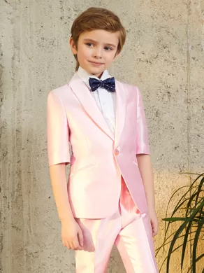 SHORT-SLEEVED SUIT SET ZL904D Pink