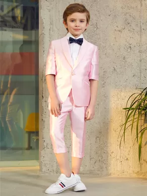 SHORT-SLEEVED SUIT SET ZL904D Pink