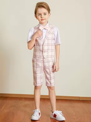 SHORT-SLEEVED SUIT SET ZS5076D
