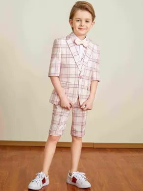 SHORT-SLEEVED SUIT SET ZS5076D