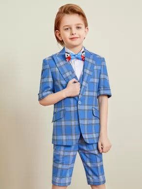 SHORT-SLEEVED SUIT SET ZS5077D