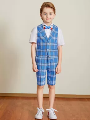 SHORT-SLEEVED SUIT SET ZS5077D