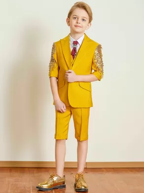 SHORT-SLEEVED SUIT SET ZS5079D