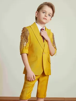 SHORT-SLEEVED SUIT SET ZS5079D