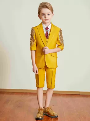 SHORT-SLEEVED SUIT SET ZS5079D