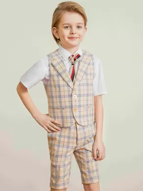 SHORT-SLEEVED SUIT SET ZS5080D