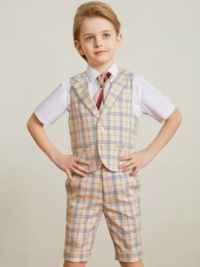 SHORT-SLEEVED SUIT SET ZS5080D