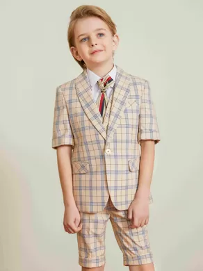 SHORT-SLEEVED SUIT SET ZS5080D