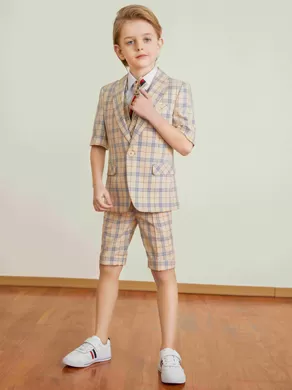 SHORT-SLEEVED SUIT SET ZS5080D