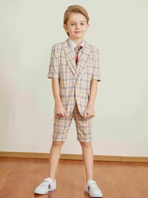 SHORT-SLEEVED SUIT SET ZS5080D