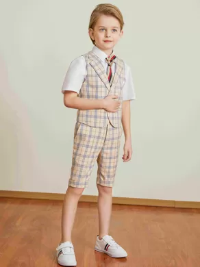 SHORT-SLEEVED SUIT SET ZS5080D