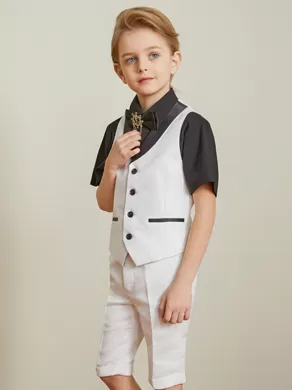 SHORT-SLEEVED SUIT SET ZS5081D