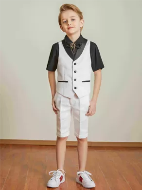SHORT-SLEEVED SUIT SET ZS5081D