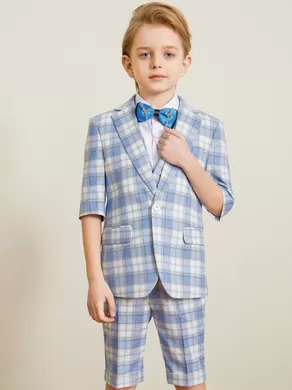 SHORT-SLEEVED SUIT SET ZS5084D