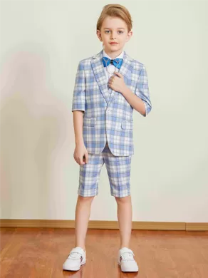 SHORT-SLEEVED SUIT SET ZS5084D