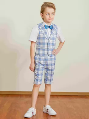 SHORT-SLEEVED SUIT SET ZS5084D