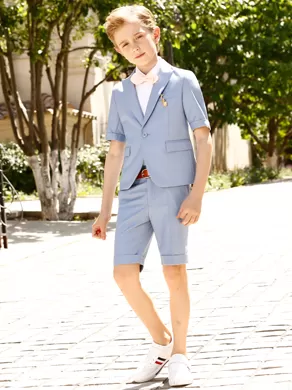 SHORT-SLEEVED SUIT SET ZXD0003