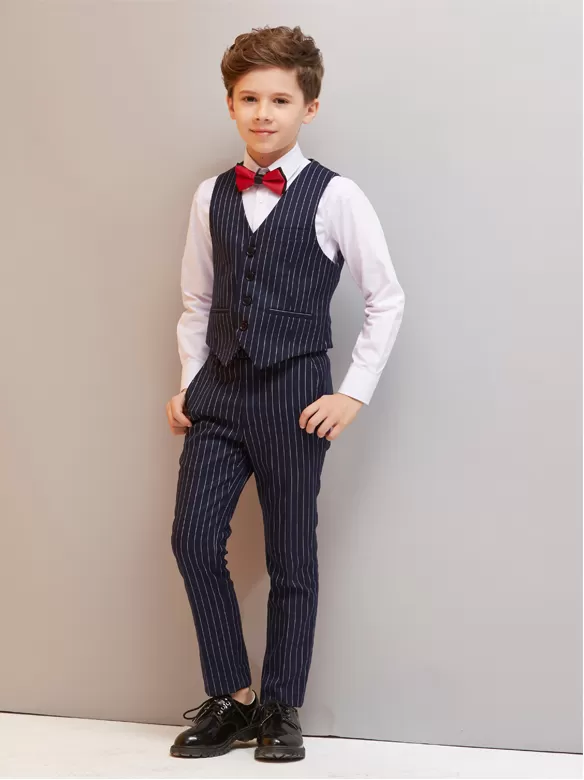 STRIPED SUIT YS212