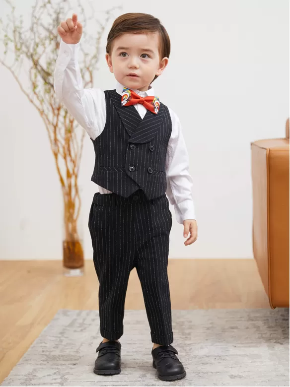 STRIPED SUIT ZS5124
