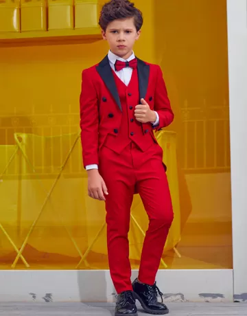 red tuxedo