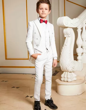 white tuxedo