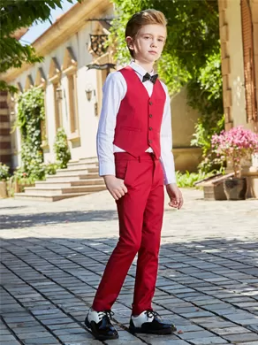 VEST SET ZM0021 Red